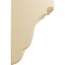 Ekena Millwork 3 1/2"W x 5"D x 7 1/2"H Bedford Bracket, Maple BKTW04X05X08BEMA - alternate 2